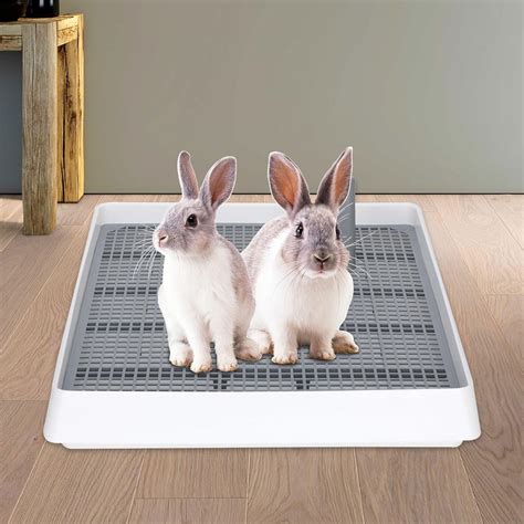 rabbit potty box made of metal|Small Animal Litter Box .